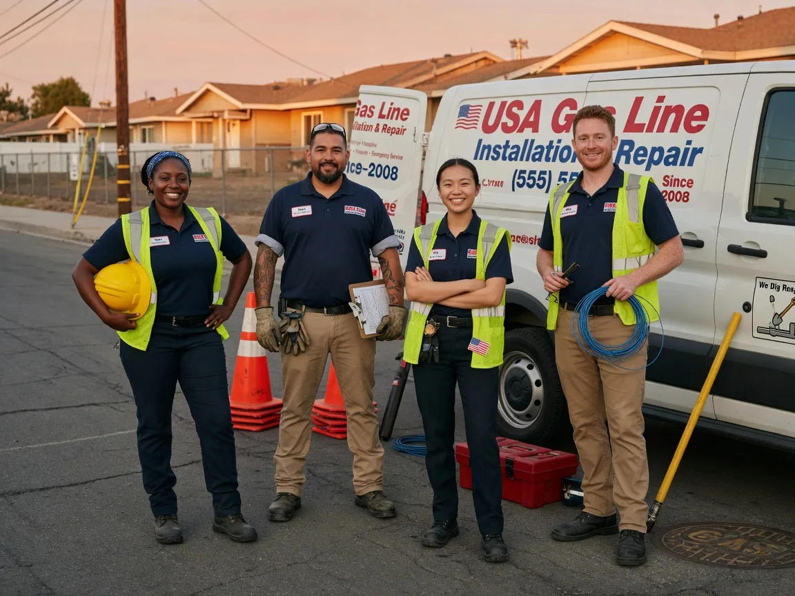 Gas Line Installation company in Kintyre, ND